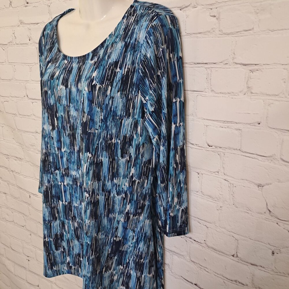 Christopher & Banks Abstract Print Top Size Small - Picture 2 of 8